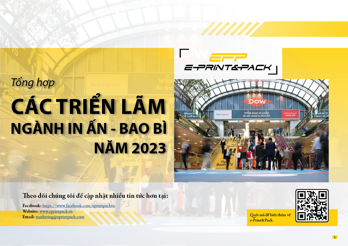 TỔNG HỢP CÁC TRIỂN LÃM NGÀNH IN ẤN - BAO BÌ NĂM 2023