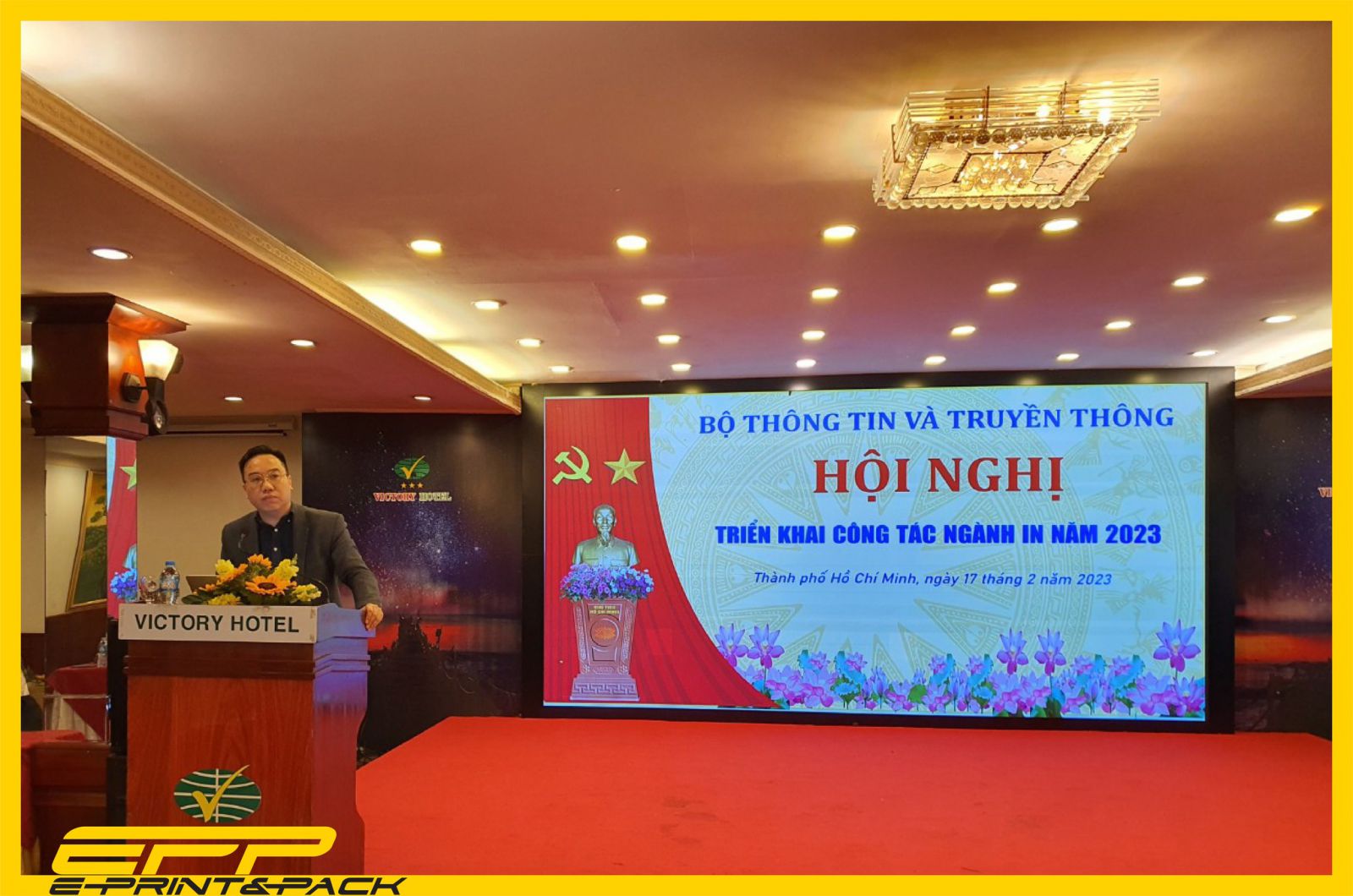 HỘI NGHỊ TRIỂN KHAI CÔNG TÁC NGÀNH IN NĂM 2023