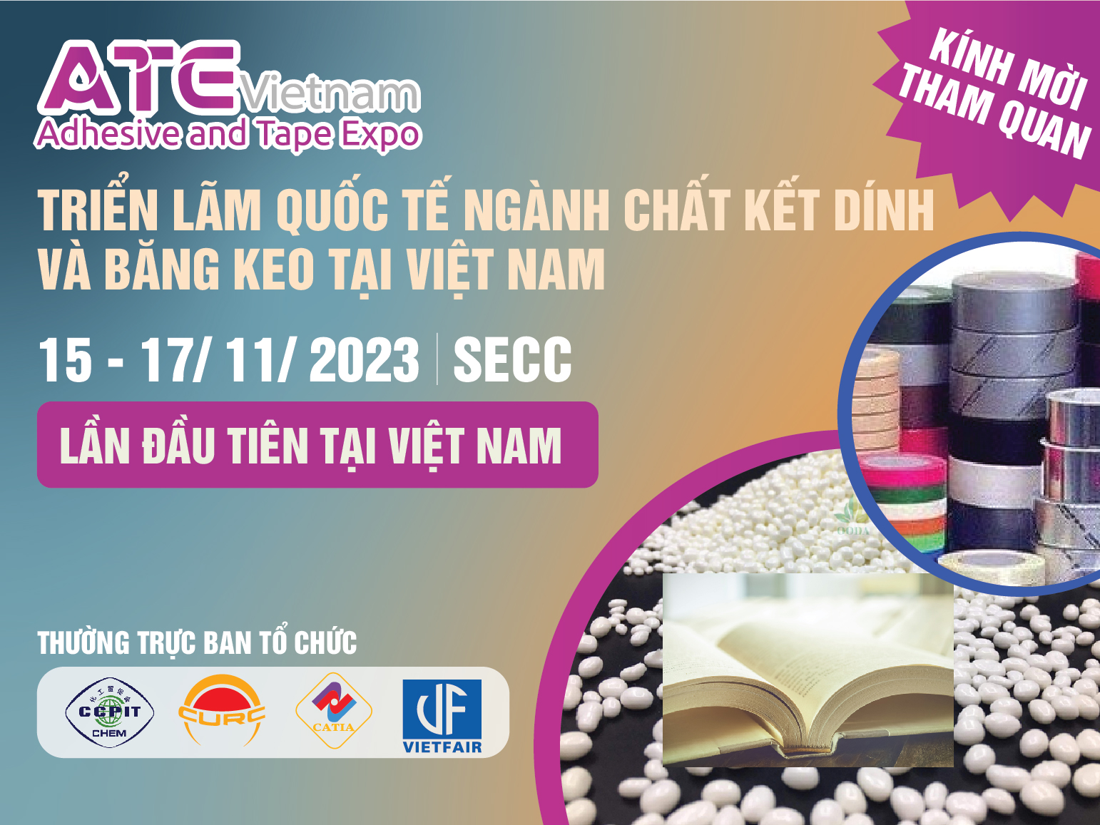 ADHESIVES & TAPE EXPO VIETNAM 2023 (15-17/11/2023)