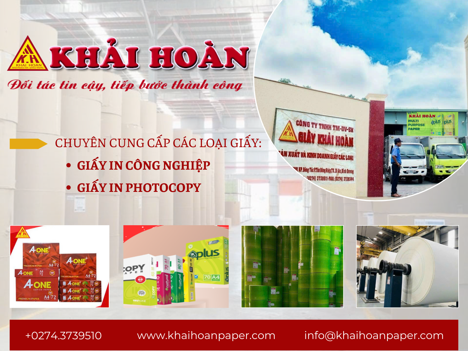 THƯ NGỎ - CÔNG TY GIẤY KHẢI HOÀN