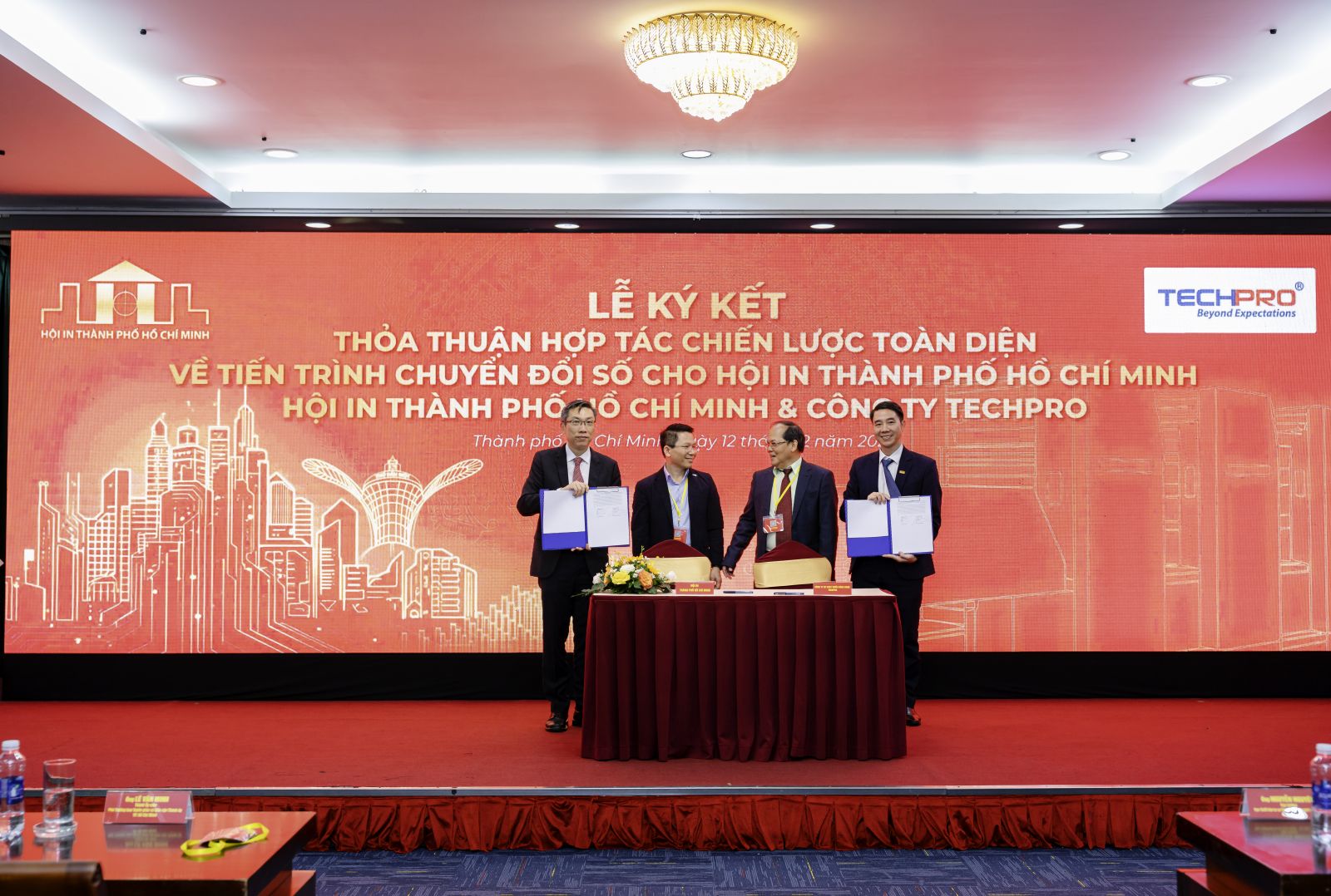 HỢP TÁC CHIẾN LƯỢC TECHPRO GROUP VÀ HỘI IN TP.HCM: KIẾN TẠO KỶ NGUYÊN TỰ ĐỘNG HÓA VÀ CHUYỂN ĐỔI SỐ TOÀN DIỆN NGÀNH IN